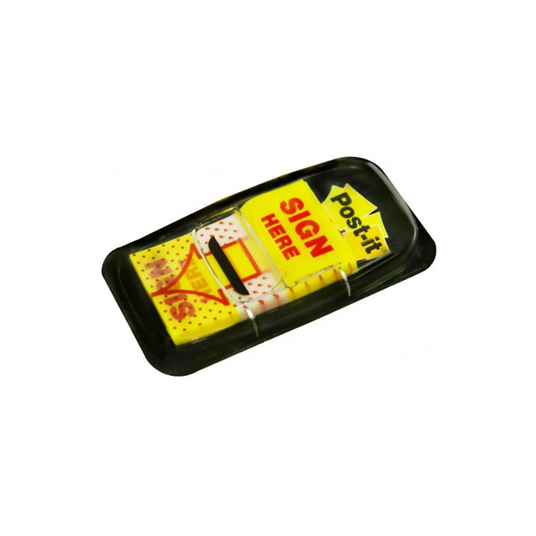 Giấy-Note-Post-it-Sign-here